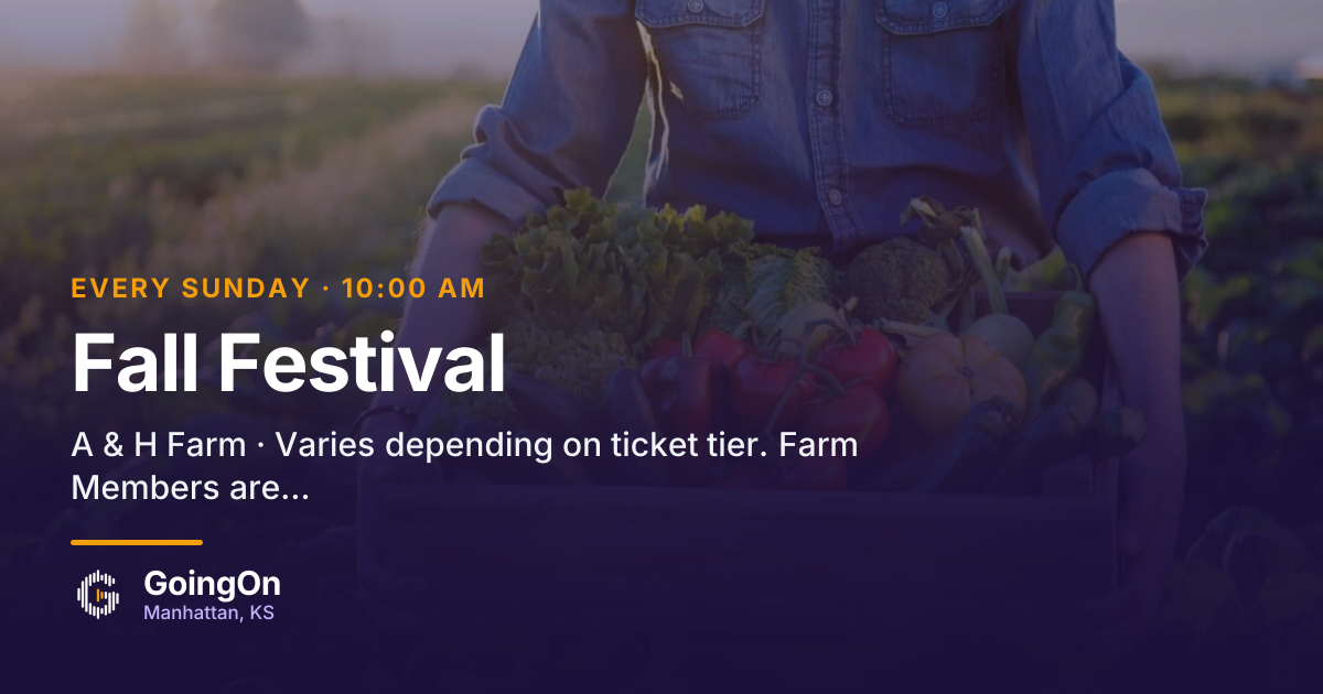 Fall Festival | GoingOn